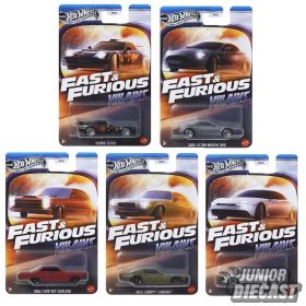  Hot Wheels Fast & Furious Villains félpremium szett
