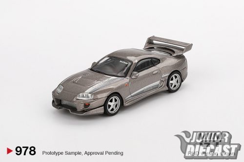 (Előrendelés) Mini GT TOYOTA SUPRA MK4 (A80) VEILSIDE COMBAT V-II GREY 2011