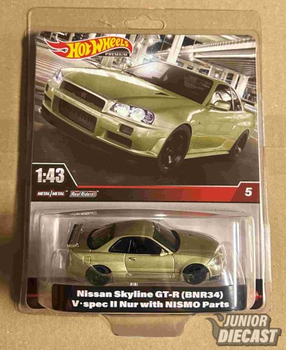 Hot Wheels Nissan Skyline GT-R (BNR34)