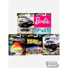 Hot Wheels 2024 Pop Culture Case A (5db autó)