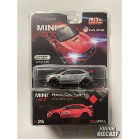   Mini GT MiJo Exclusive Honda Civic Type R (FK8) Time Attack CHASE car