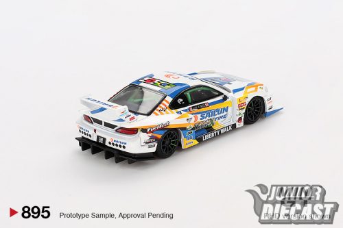 MINI GT NISSAN SILVIA S15 LB-SUPER SILHOUETTE #555 FORMULA DRIFT JAPAN 2023 
