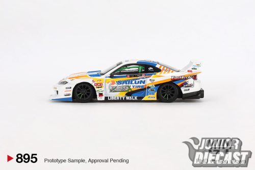 MINI GT NISSAN SILVIA S15 LB-SUPER SILHOUETTE #555 FORMULA DRIFT JAPAN 2023 
