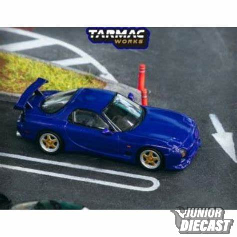 Tarmac 1/64 Mazda RX7 FD3S Mazdaspeed A-Spec, blue