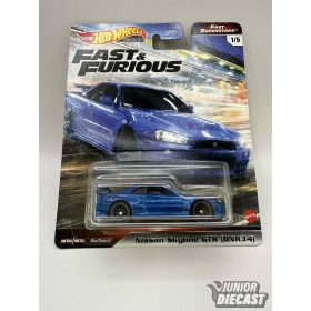 Hot Wheels Nissan Skyline GTR (BNR34)