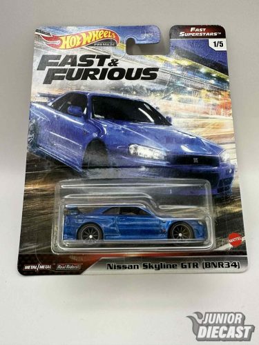 Hot Wheels Nissan Skyline GTR (BNR34)