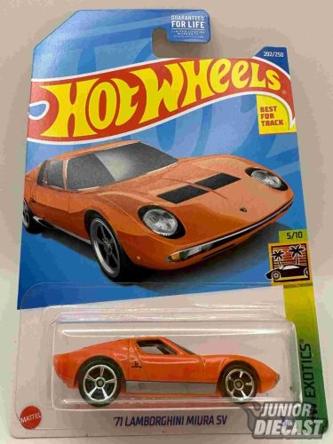 Hot Wheels '71 Lamborghini Miura SV