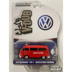 Greenlight 1978 Volkswagen Type 2 Einsatzleitung Feuerwehr