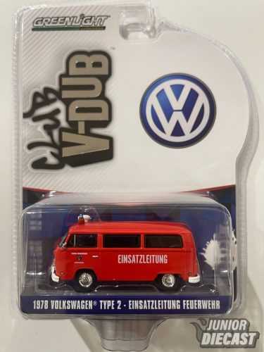 Greenlight 1978 Volkswagen Type 2 Einsatzleitung Feuerwehr