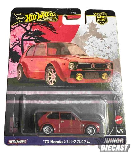 Hot Wheels '73 Honda Civic Custom (sérült csomagolás)