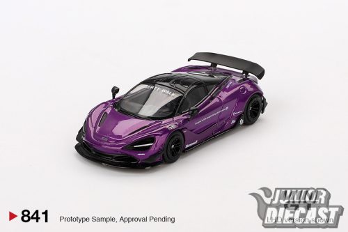 (Előrendelés) MINI GT  MCLAREN 720S LB WORKS PURPLE 2020 #841