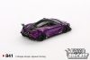 (Előrendelés) MINI GT  MCLAREN 720S LB WORKS PURPLE 2020 #841