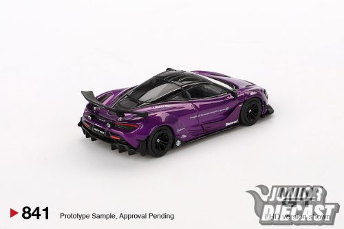 MINI GT  MCLAREN 720S LB WORKS PURPLE 2020 #841