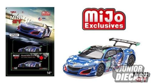 Mini GT 1:64 MiJo Acura 2017 NSX GT3 #86 Uncle Sam 3,600 BL--MiJo Exclusive