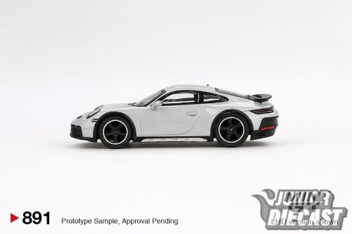 MINI GT 1:64 PORSCHE 911 (992) DAKAR ICE GRAY METALLIC 2023 