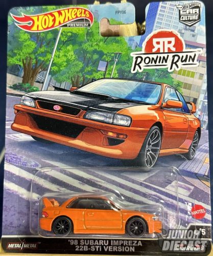 Hot Wheels '98 Subaru Impreza 22B-STI Version 