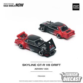 Pop Race Nissan Skyline GT-R V8 Drift *Hakosuka* Advan