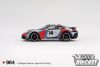 MINI GT PORSCHE 911 (992) DAKAR ICE GREY METALLIC RALLY TRIBUTE 2024 #964