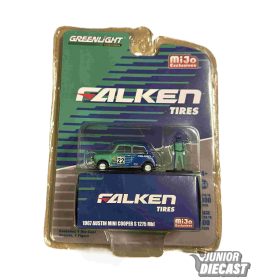   Greenlight Mijo Exclusive 1967 Austin Mini Cooper S 1275 Mkl with driver