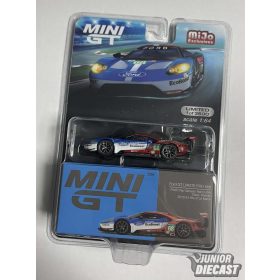   Mini Gt Mijo Exclusive 1/64 2016 Ford GT LMGTE Pro #68 24H Le Mans Class Winner (1 of 3600)
