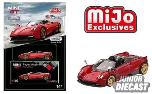 Mini GT 1:64 Pagani Huayra Roadster LHD 3,600 RD