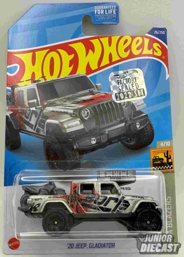 Hot Wheels '20 Jeep Gladiator (Walmart Exclusive--sérült csomagolás)