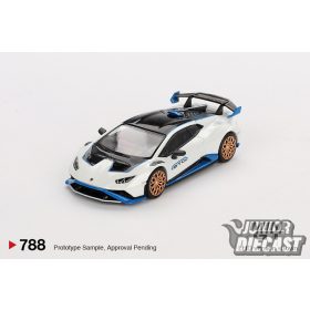 MINI GT 1:64 LAMBORGHINI HURACAN STO BIANCO ASOPO 2023 #788