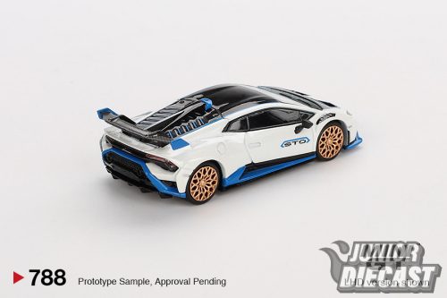 MINI GT 1:64 LAMBORGHINI HURACAN STO BIANCO ASOPO 2023 #788