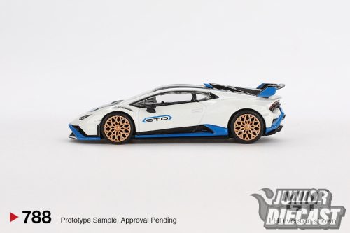 MINI GT 1:64 LAMBORGHINI HURACAN STO BIANCO ASOPO 2023 #788