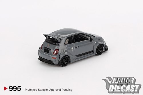 Mini GT FIAT ABARTH 595 LB-WORKS X ABAS WORKS GREY 2024