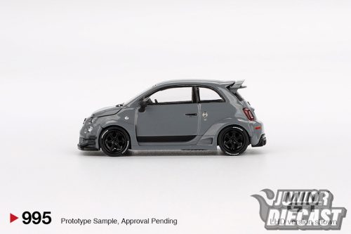Mini GT FIAT ABARTH 595 LB-WORKS X ABAS WORKS GREY 2024