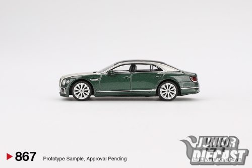 MINI GT BENTLEY FLYING SPUR WHITE SAND VERDANT 2024 #867