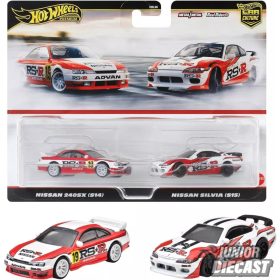   Hot Wheels Nissan 240SX (S14) & Nissan Silvia (S15) Premium Duo Pakk