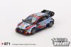 (Előrendelés) MINI GT  HYUNDAI I20 N RALLY1 HYBRID #11 RALLYE MONTE-CARLO WINNER 2024 #871