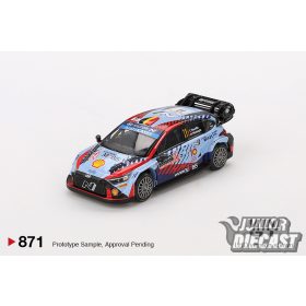   MINI GT  HYUNDAI I20 N RALLY1 HYBRID #11 RALLYE MONTE-CARLO WINNER 2024 #871