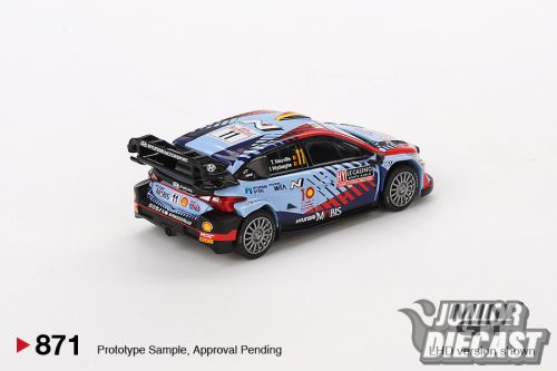 MINI GT  HYUNDAI I20 N RALLY1 HYBRID #11 RALLYE MONTE-CARLO WINNER 2024 #871