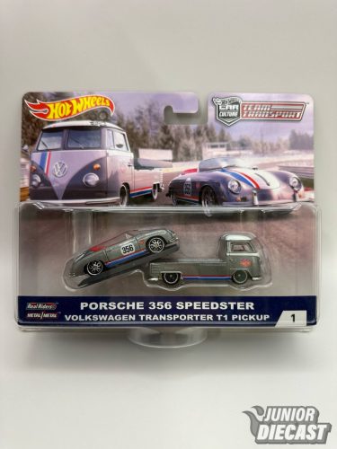 Hot Wheels Porsche 356 Speedster & Volkswagen Transporter T1 Pickup #1
