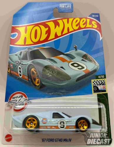 Hot WHeels '67 Ford GT40 Mk.IV