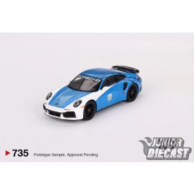   Mini GT [MGT00735-L] 1:64 PORSCHE 911 (992) TURBO S SAFETY CAR DAYTONA 24 HRS 2023 #735