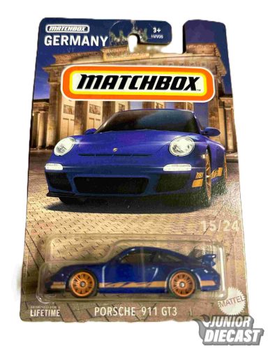 Matchbox Porsche 911 GT3 (sérült csomagolás)