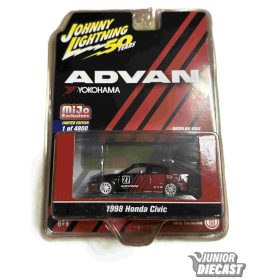   Johnny Lightning  Mijo Exclusive 1998 Honda Civic 1 of 4800 Limited Edition