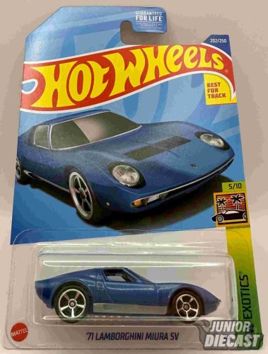 Hot Wheels '71 Lamborghini Miura SV