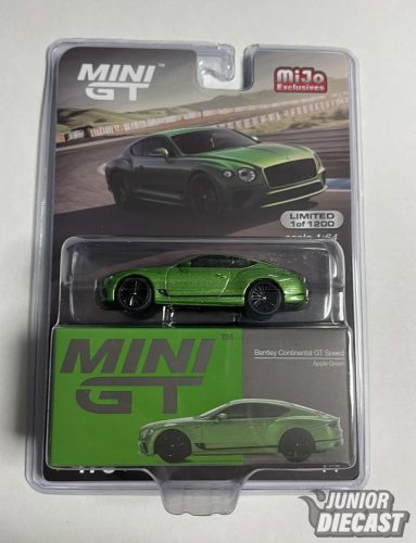 Mini Gt Mijo Exclusive 1/64 2022 Bentley Continental GT Speed (1 of 1200)