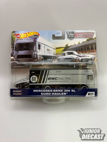 Hot Wheels Mercedes-Benz 300 SL & Euro Hauler #21