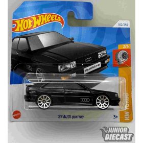 Hot Wheels '87 Audi Quattro fekete