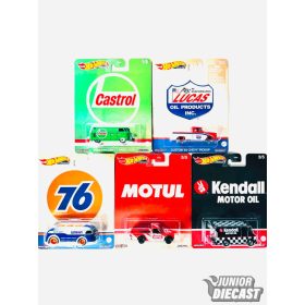 Hot Wheels 2023 Pop Culture Vintage Oil Case U (5db autó)