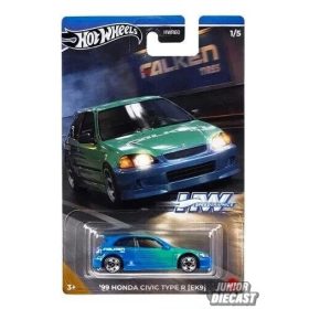 Hot Wheels '99 Honda Civic Type R (EK9)