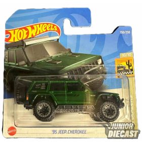 Hot Wheels '95 Jeep Cherokee  zöld