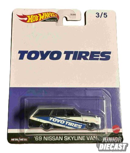 Hot Wheels '69 Nissan Skyline Van (sérült csomagolás)