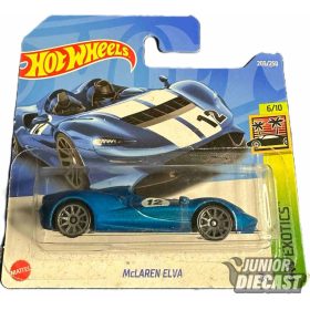 Hot Wheels Mclaren Elva kék
